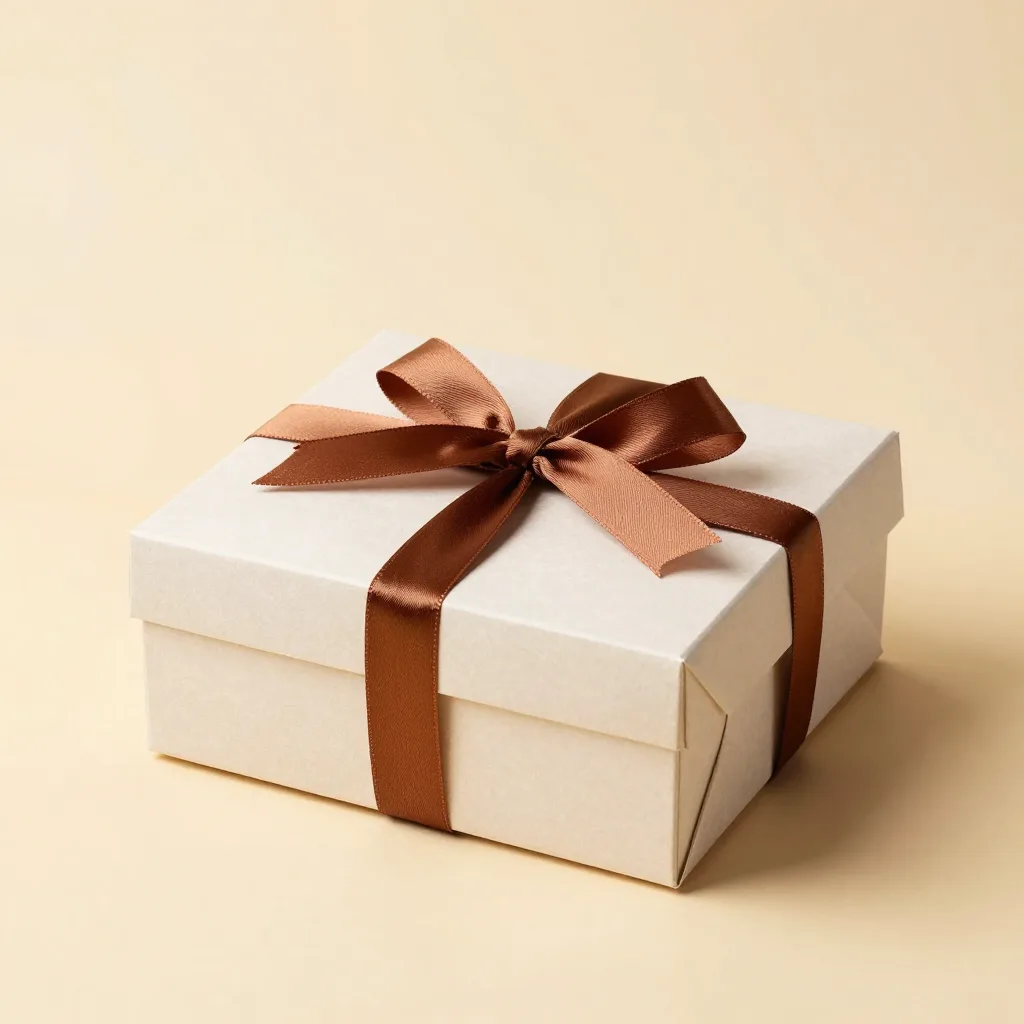 A gourmet salt gift box on a light background